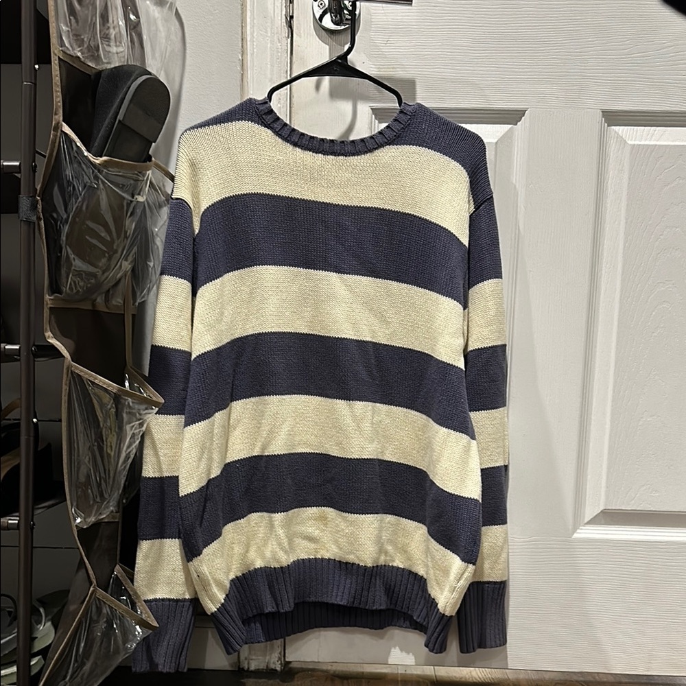 Brandy Melville Striped Crewneck